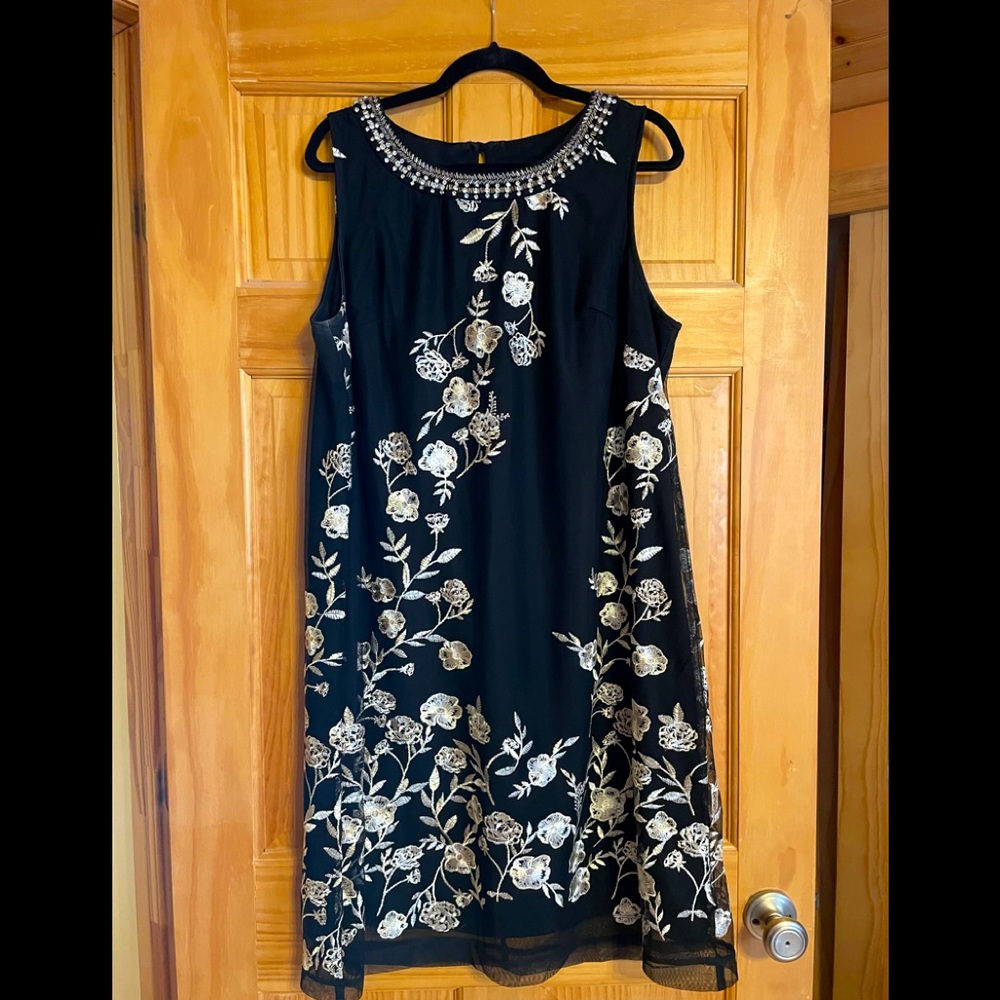 Dress barn cocktail dress.  Smoke free household.